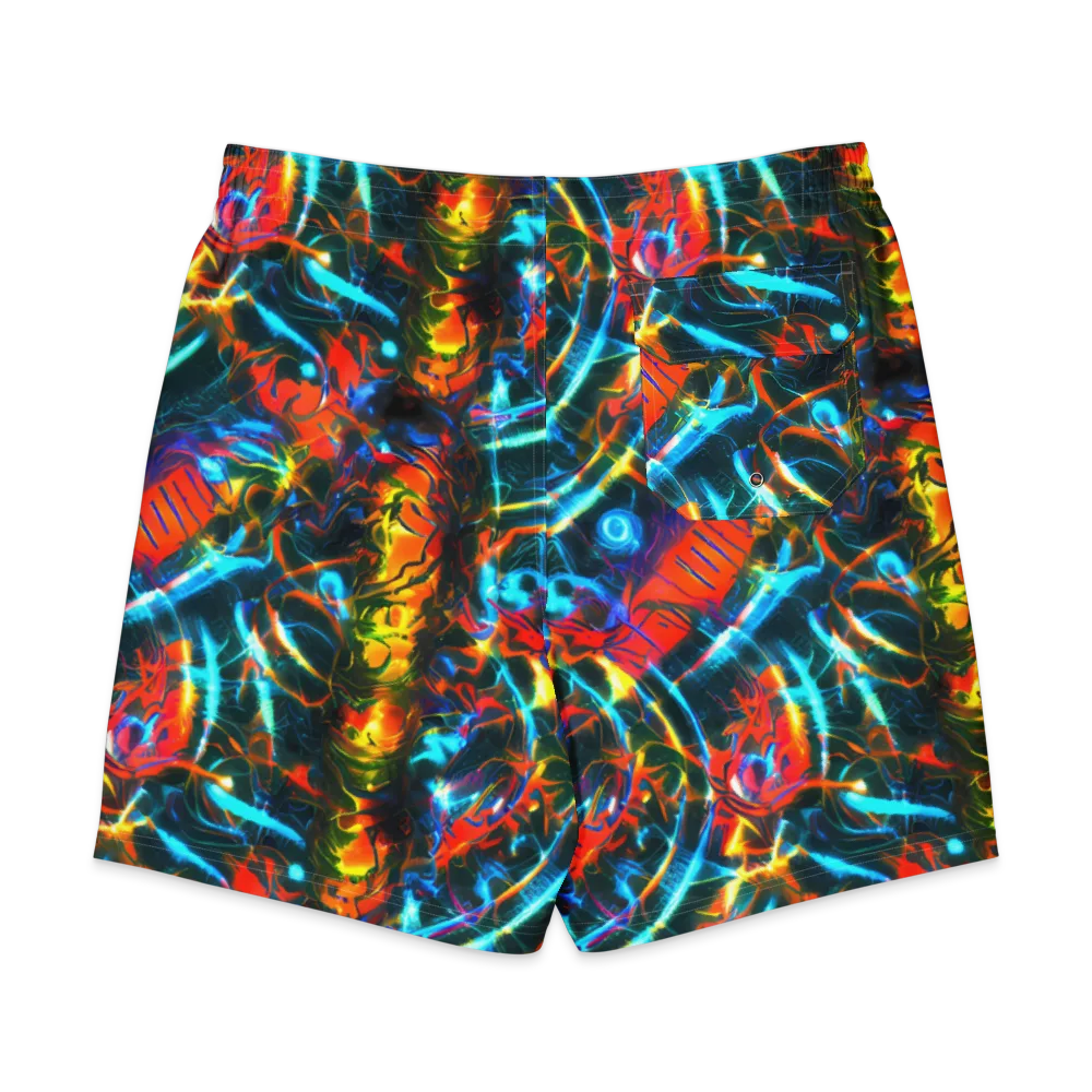 Spectrum Ignition on Men's Board Shorts — Back