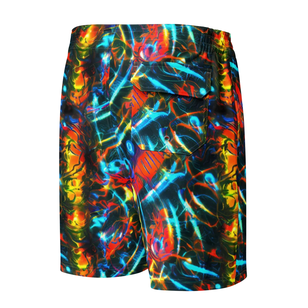 Spectrum Ignition on Men's Board Shorts — Back