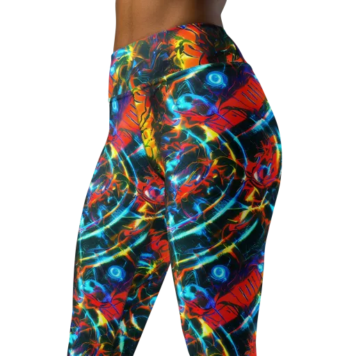 Spectrum Ignition on a Yoga Leggings