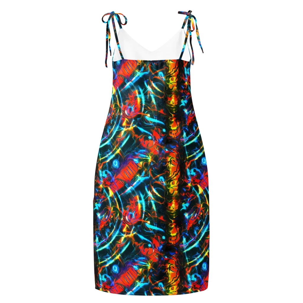 Spectrum Ignition on Slip Dress — Back