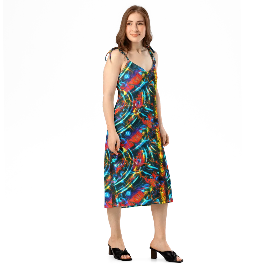 Spectrum Ignition on Slip Dress — Right Front