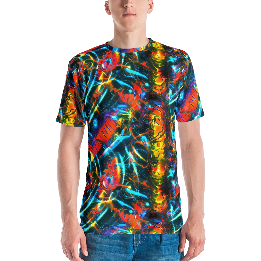 Spectrum Ignition on Men's Crew Neck T-Shirt — Front