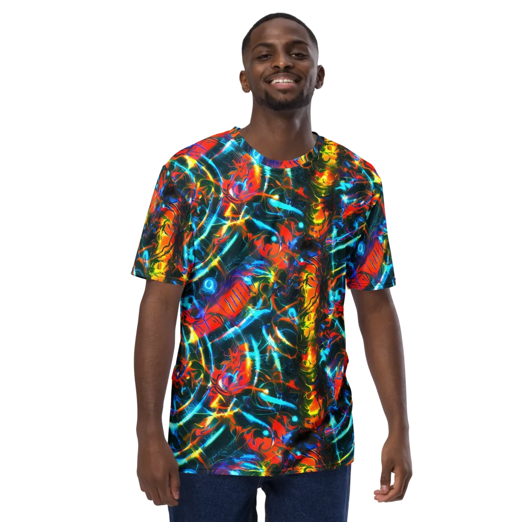 Spectrum Ignition on Men's Crew Neck T-Shirt — Front