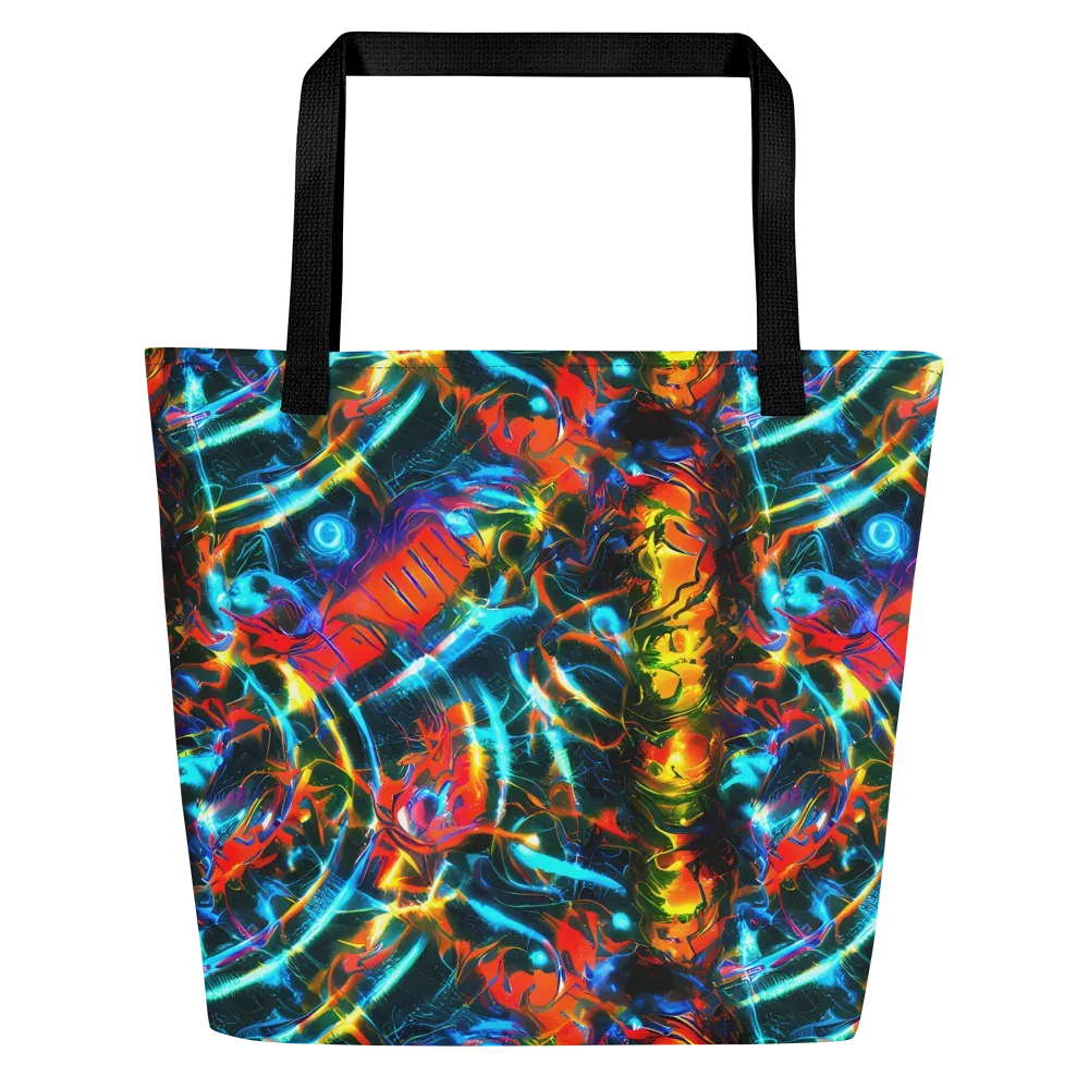 Spectrum Ignition on Large Tote Bag W/ Pocket — Front