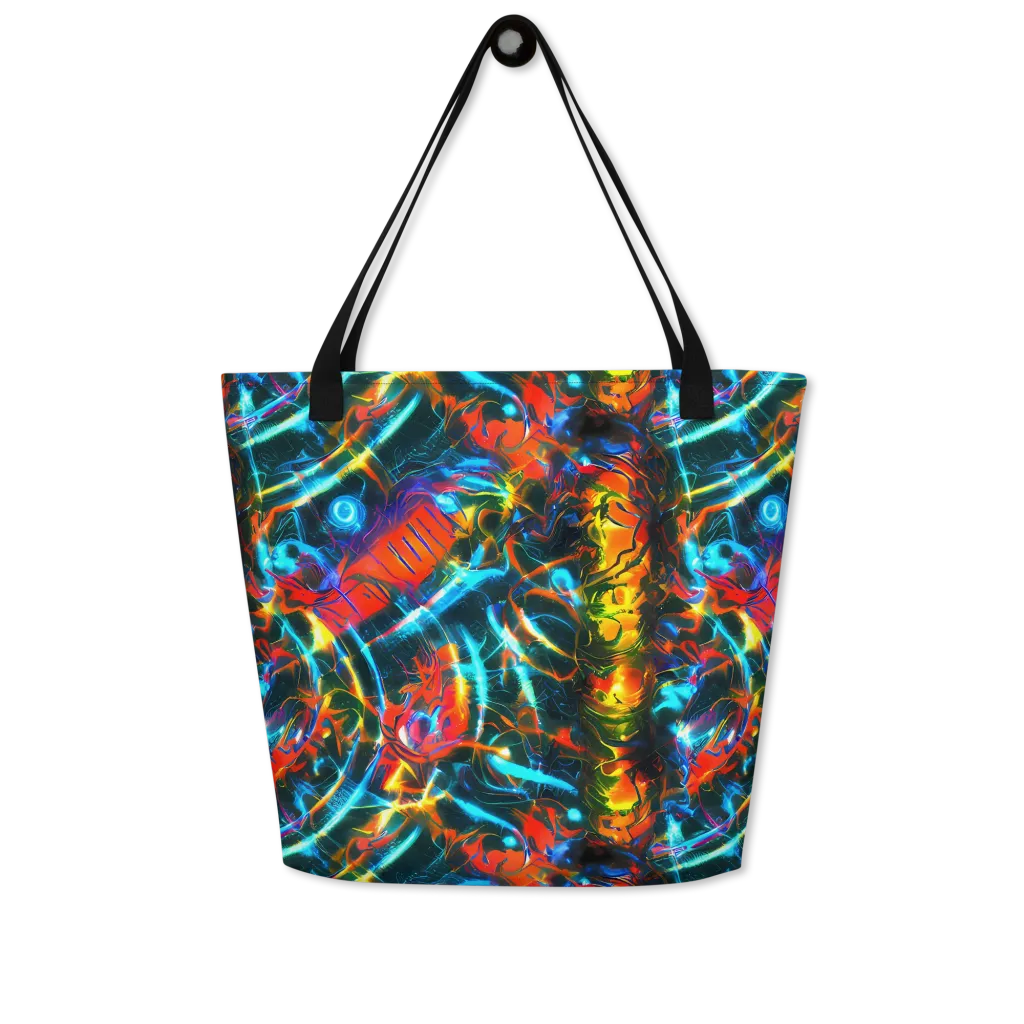 Spectrum Ignition on Large Tote Bag W/ Pocket — Front