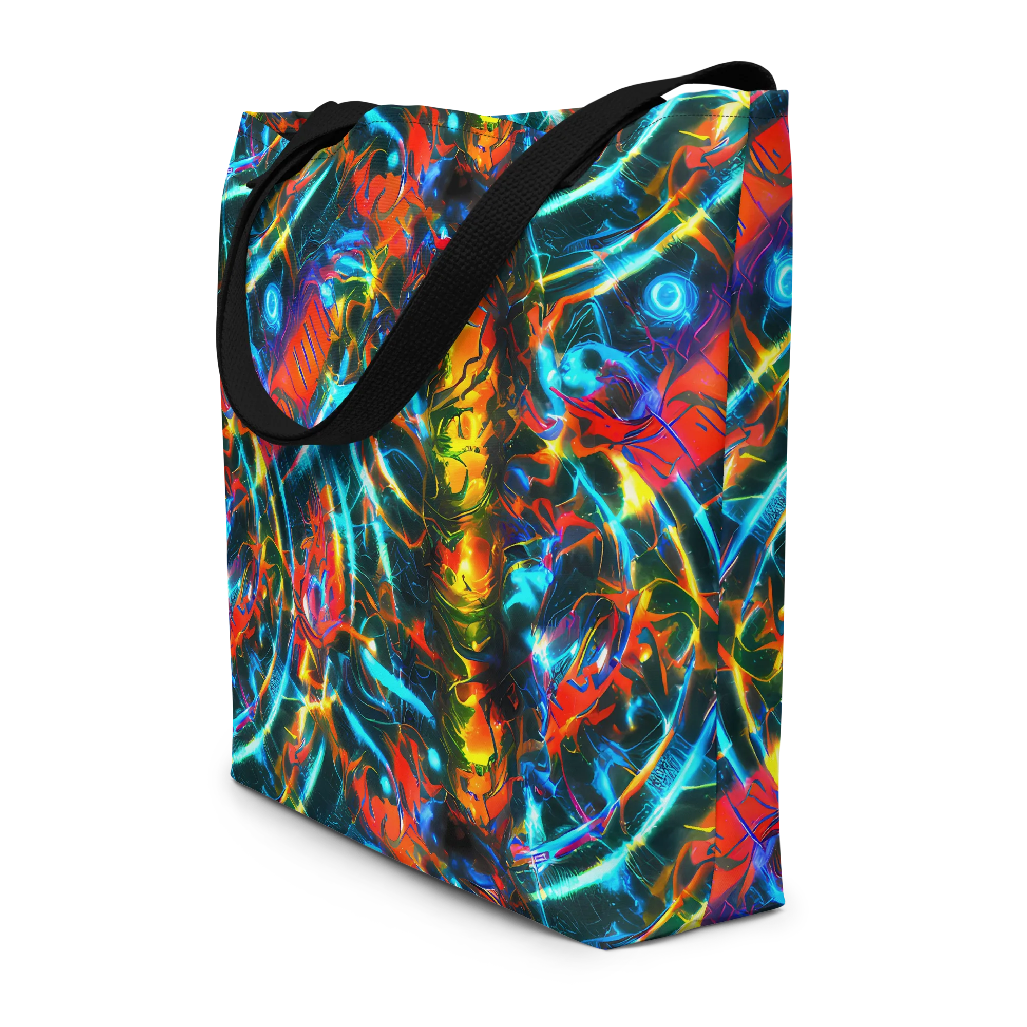 Spectrum Ignition on Large Tote Bag W/ Pocket — Front