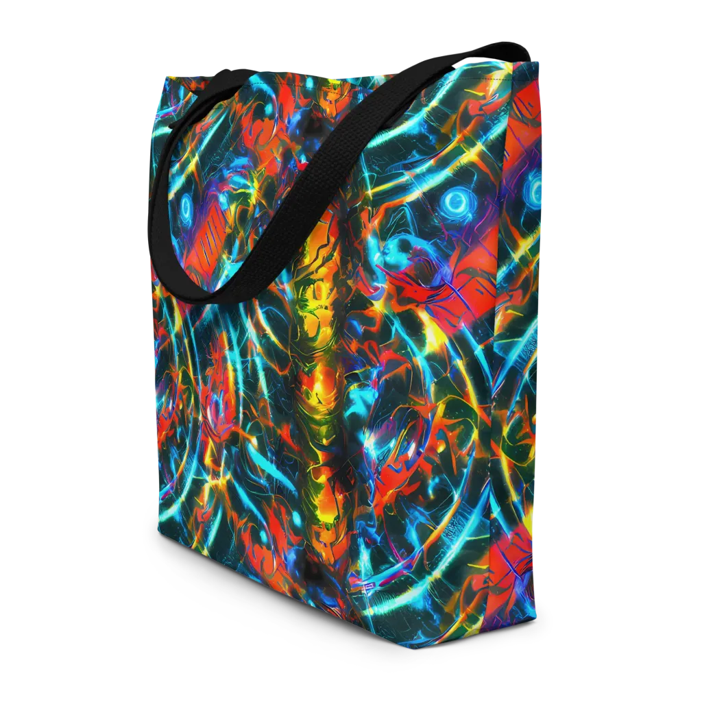 Spectrum Ignition on Large Tote Bag W/ Pocket — Front