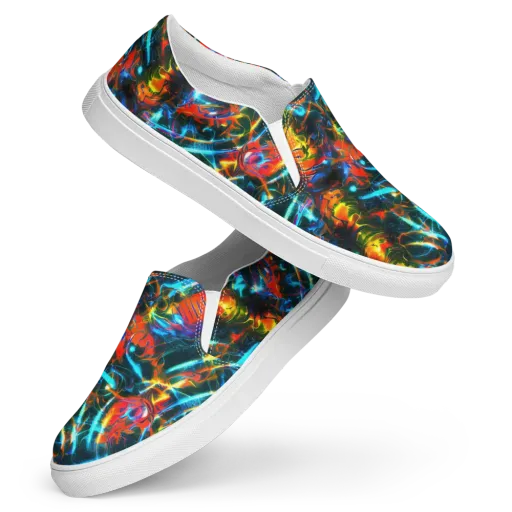 Spectrum Ignition on a Women's Slip-On Canvas Shoes