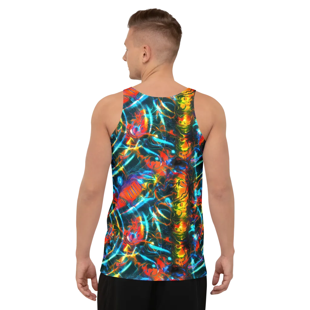 Spectrum Ignition on Men's Tank Top — Back