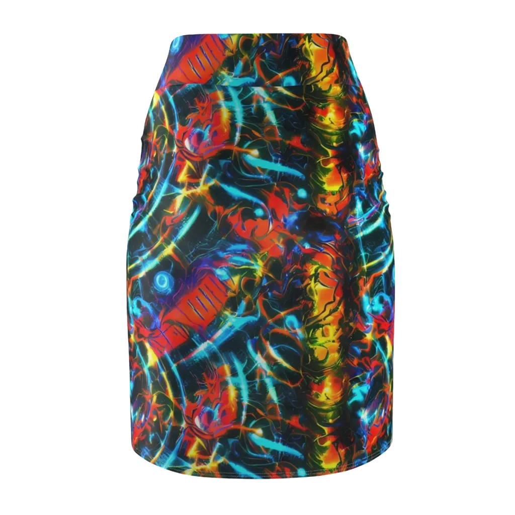 Spectrum Ignition on Pencil Skirt — Back