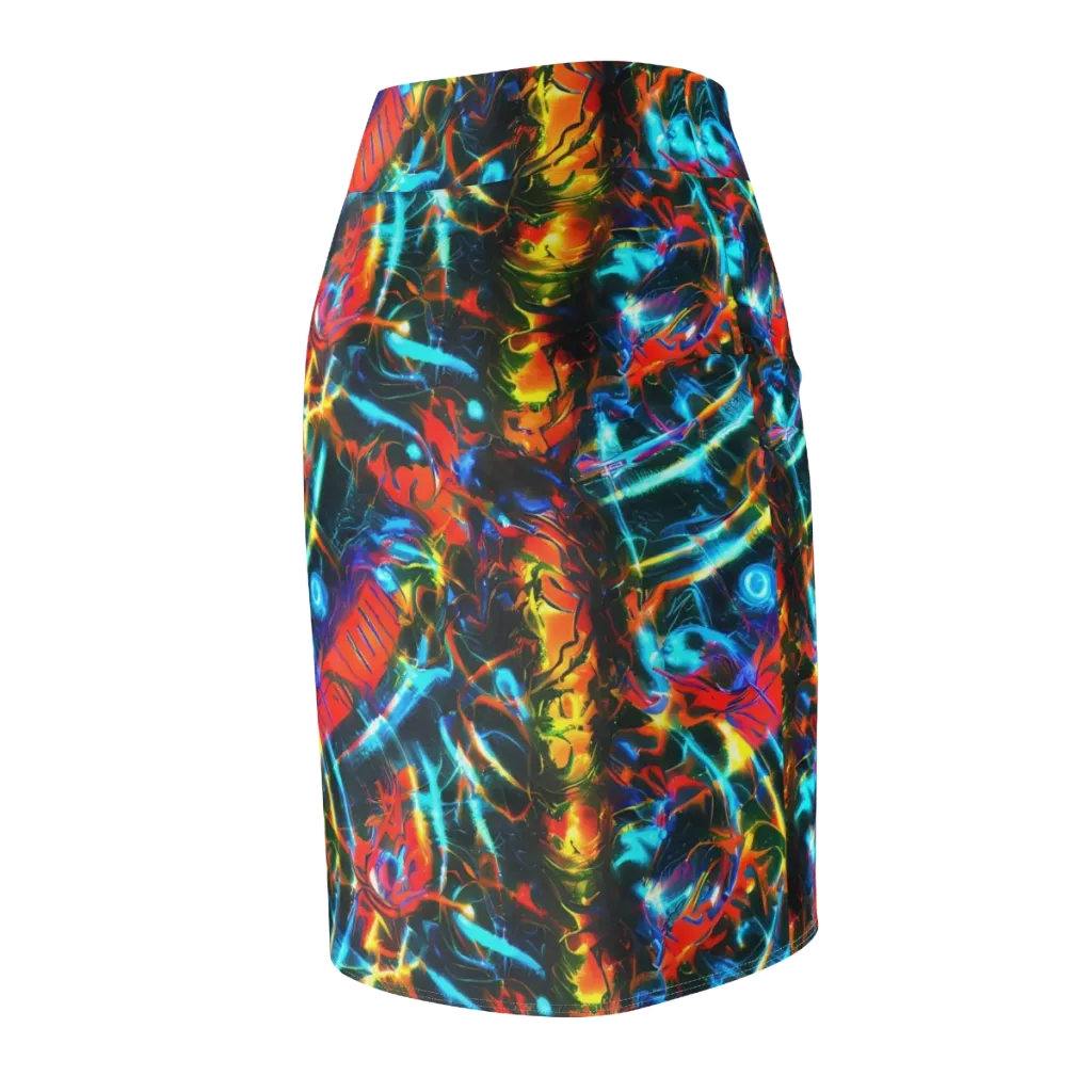 Spectrum Ignition on Pencil Skirt — Back Side