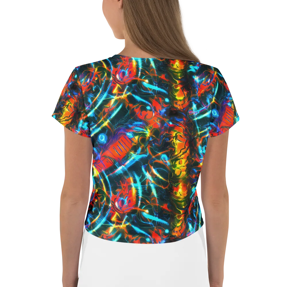 Spectrum Ignition on Crop Tee — Back