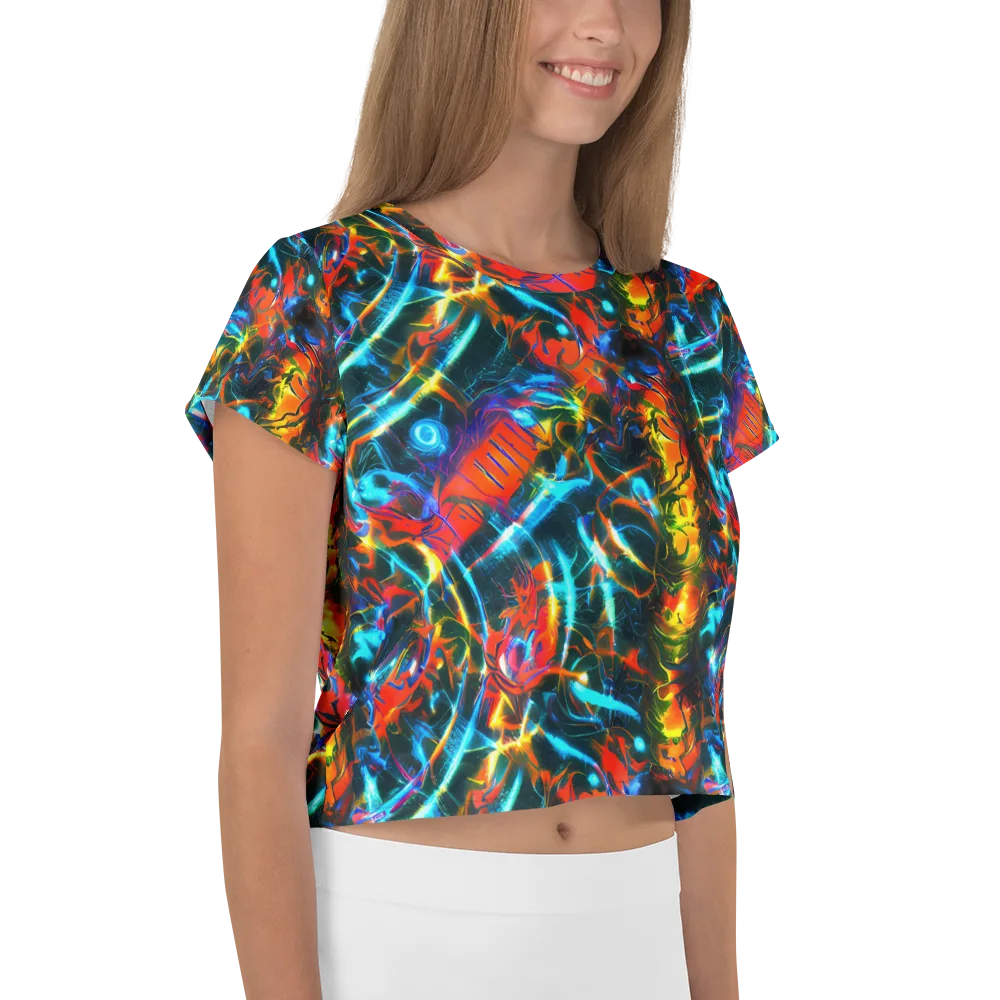 Spectrum Ignition on Crop Tee — Right