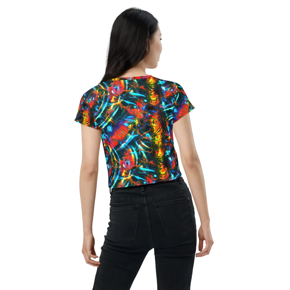 Spectrum Ignition on Crop Tee — Back
