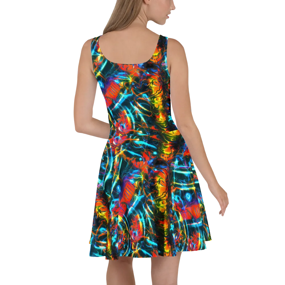 Spectrum Ignition on Skater Dress — Back
