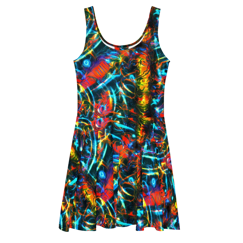 Spectrum Ignition on Skater Dress — Front