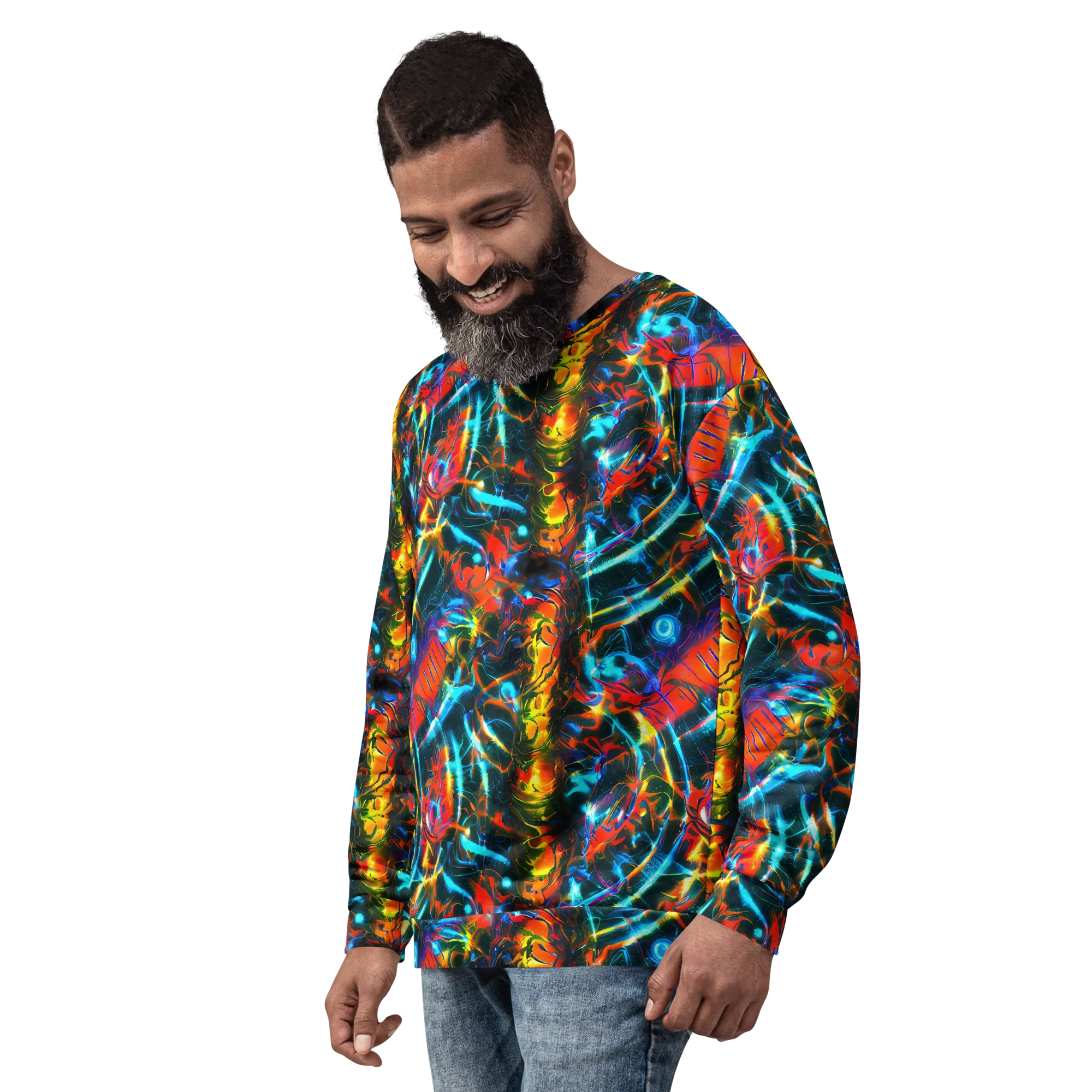 Spectrum Ignition on Sweatshirt — Left Front