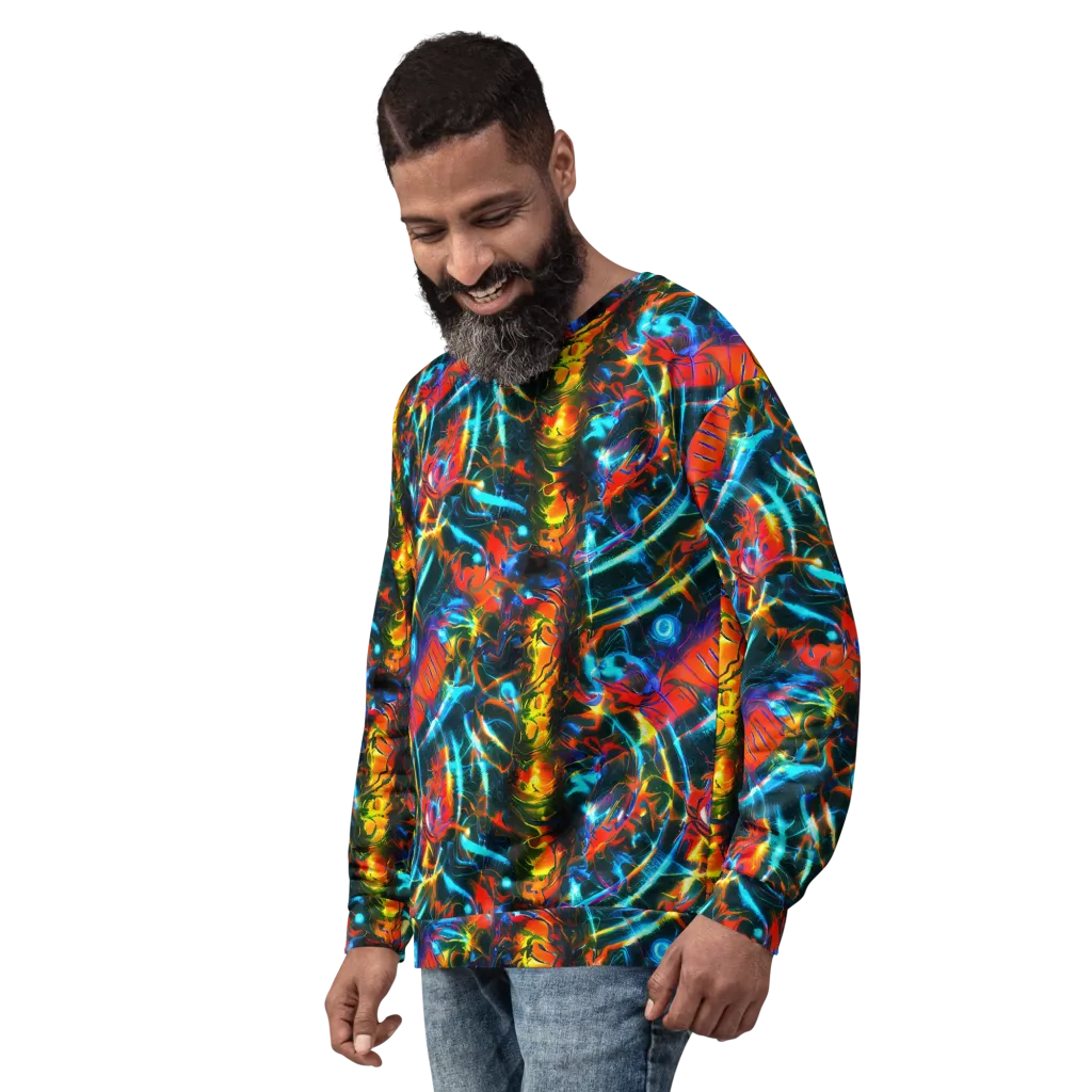 Spectrum Ignition on Sweatshirt — Left Front