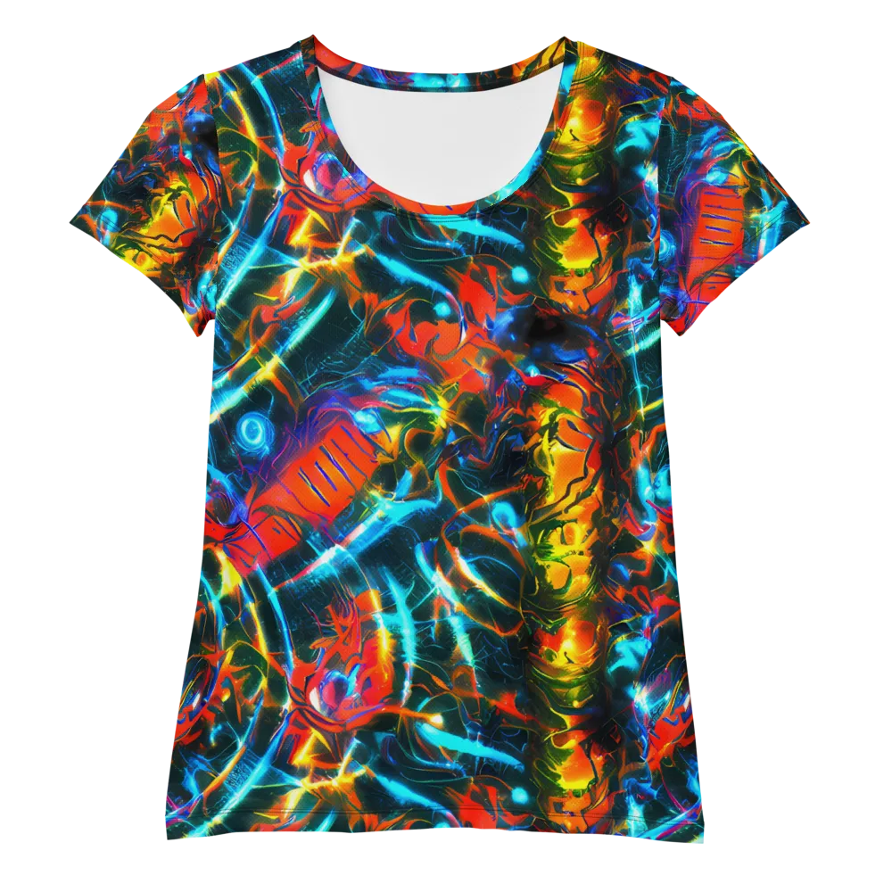 Spectrum Ignition on Women's Athletic T-Shirt — Front