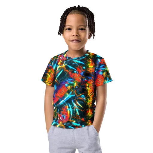 Spectrum Ignition on a Kids Crew Neck T-Shirt