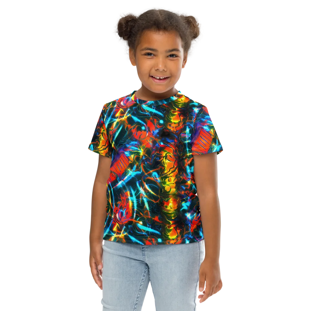 Spectrum Ignition on Kids Crew Neck T-Shirt — Front