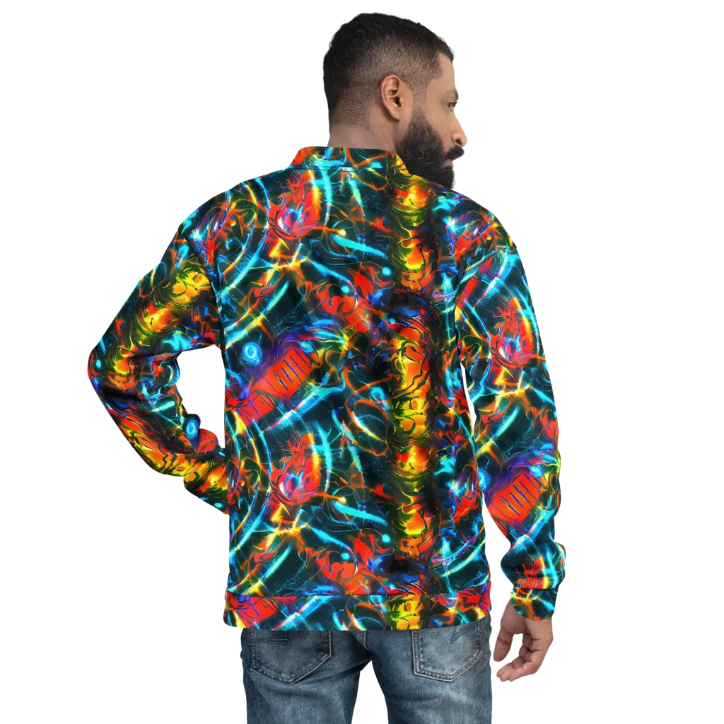 Spectrum Ignition on Bomber Jacket — Back