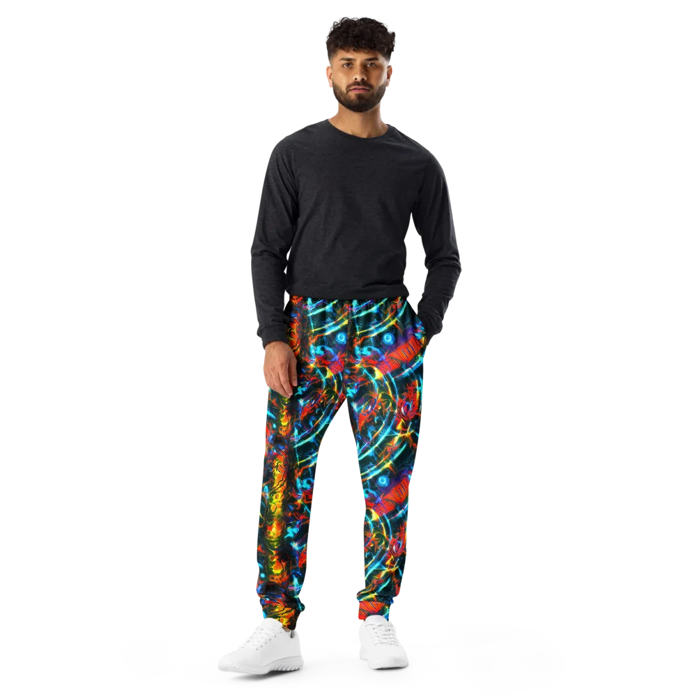 Spectrum Ignition on Men's Joggers — Front
