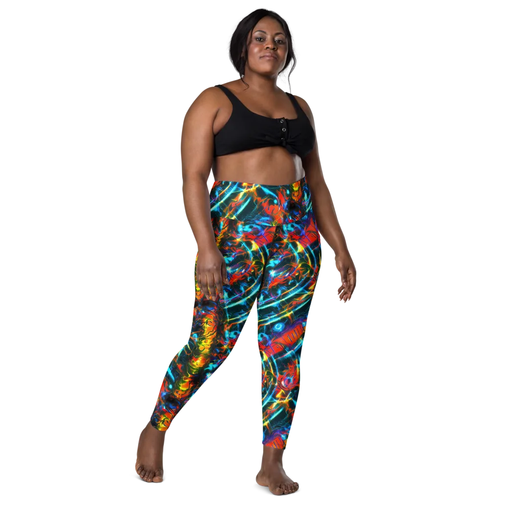 Spectrum Ignition on Leggings with Pockets — Front