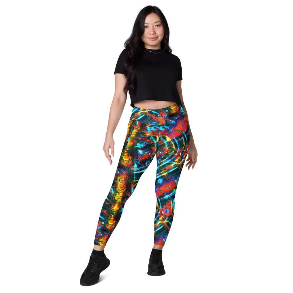 Spectrum Ignition on Leggings with Pockets — Front