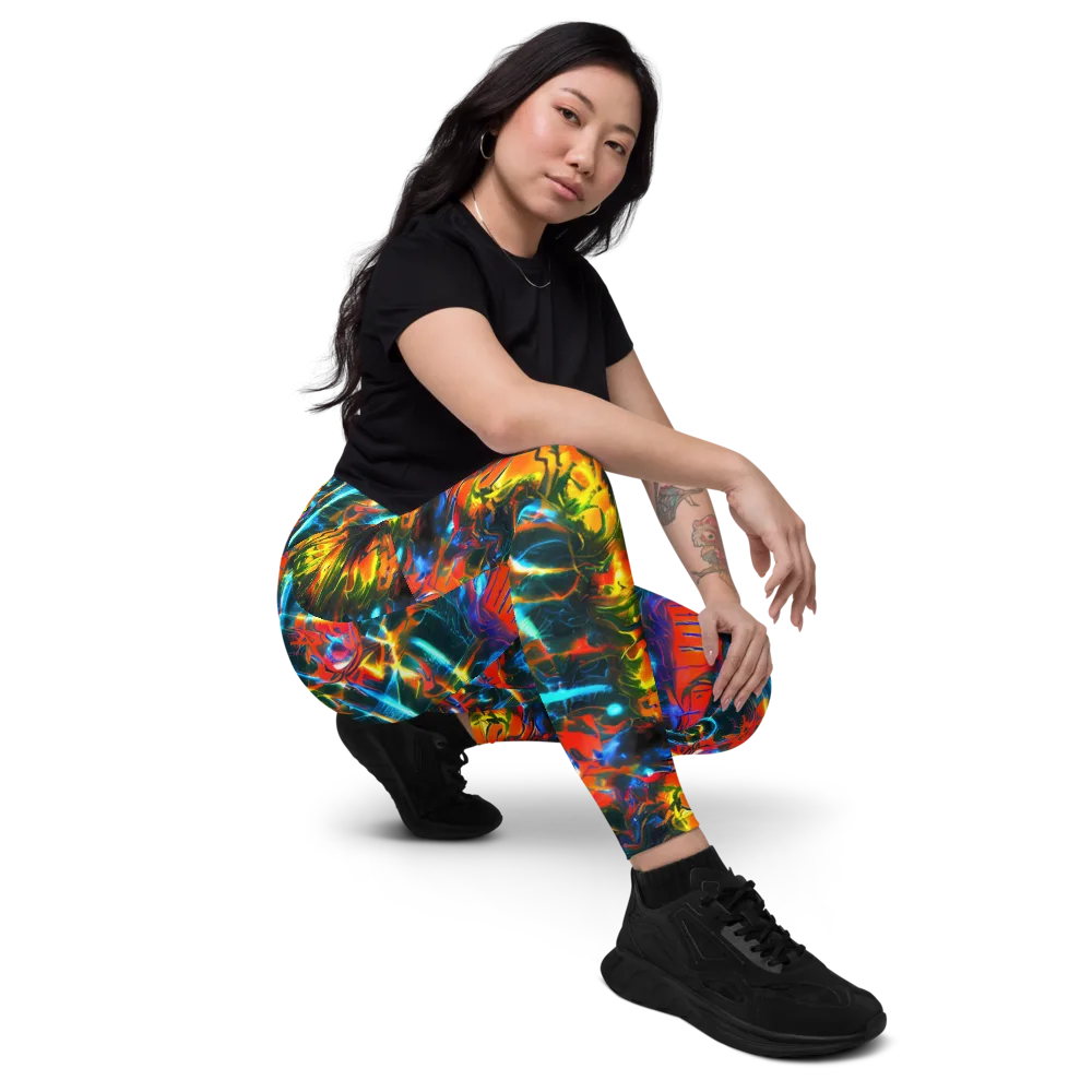 Spectrum Ignition on Leggings with Pockets — Right Front