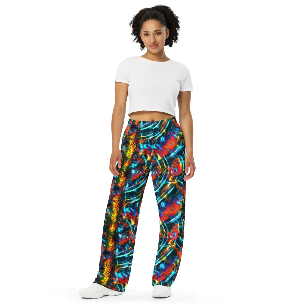 Spectrum Ignition on Wide-Leg Pants — Front