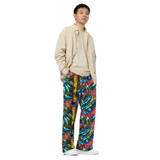 Spectrum Ignition on a Wide-Leg Pants