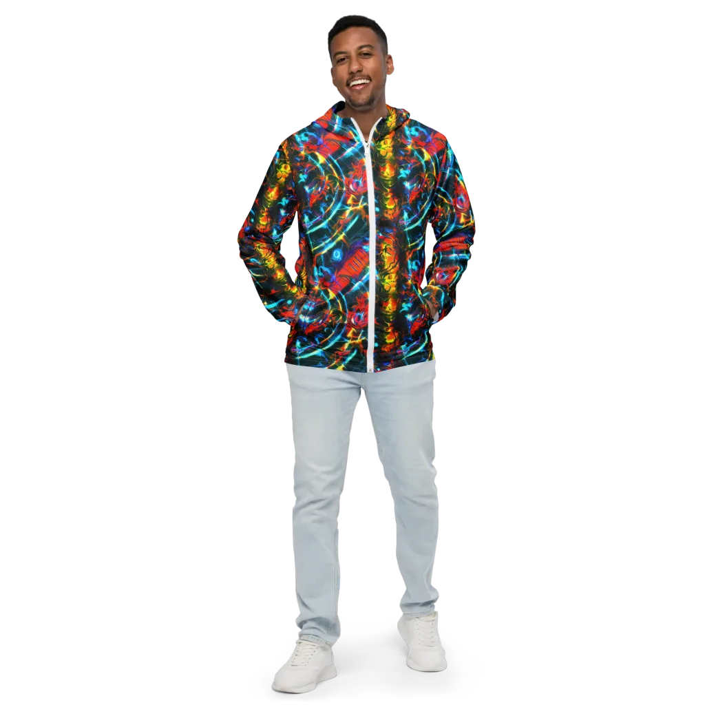 Spectrum Ignition on Men's Windbreaker — Front