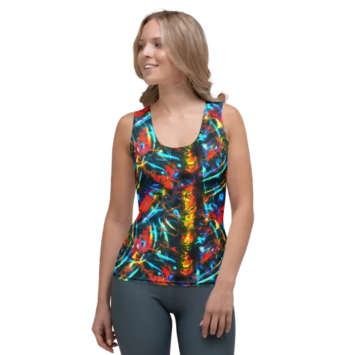 Spectrum Ignition on a Women's Tank Top
