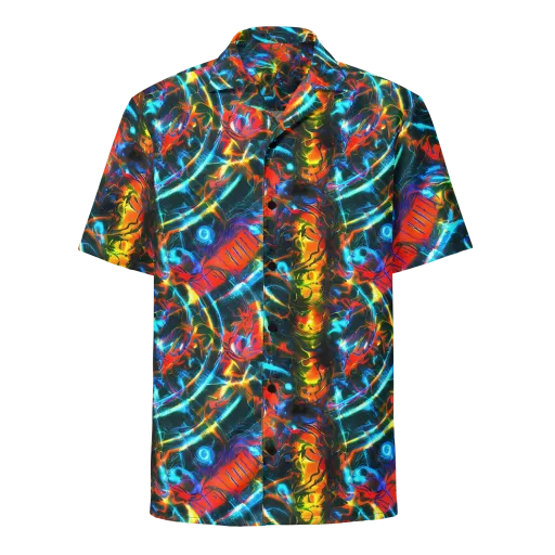 Spectrum Ignition on a Button Shirt
