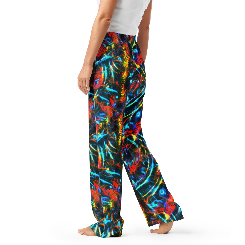 Spectrum Ignition on Women's Pajama Pants — Left
