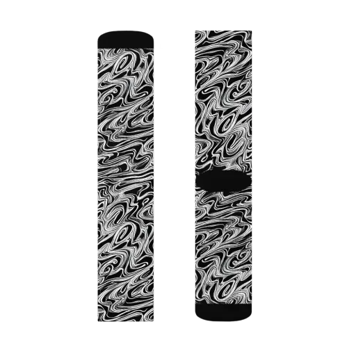 White Noise Waves on a Socks