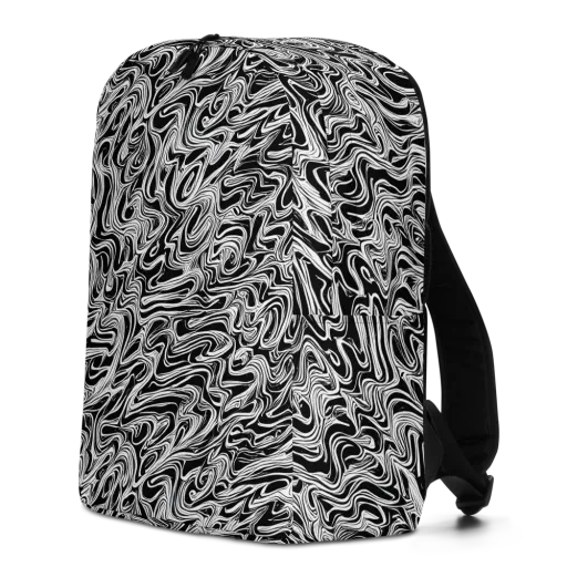 White Noise Waves on a Minimalist Backpack