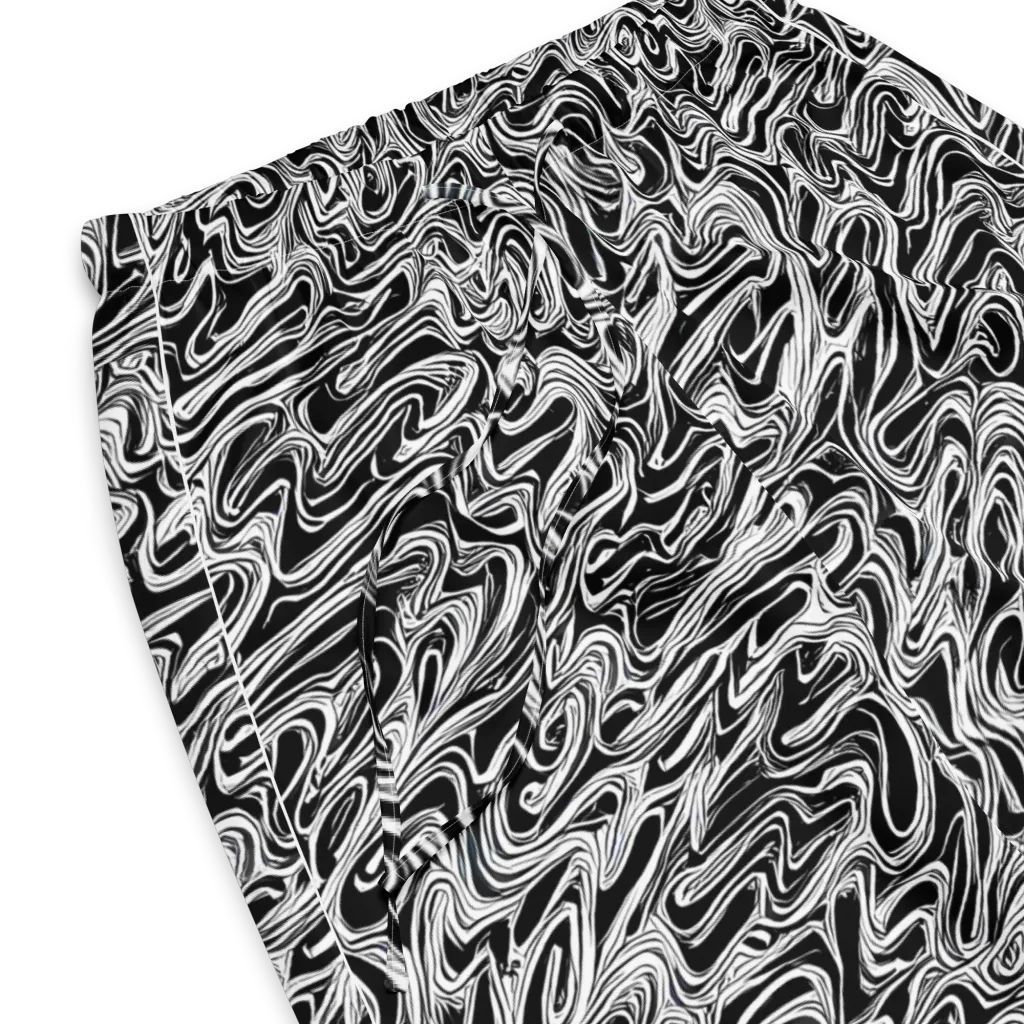 White Noise Waves on Women's Pajama Pants — Product details