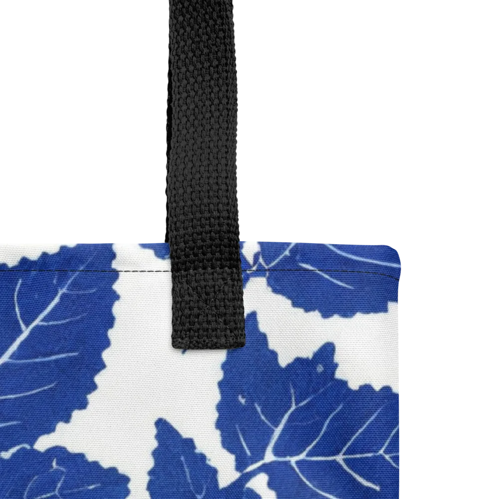 Indigo Leaves on Tote Bag — Product details