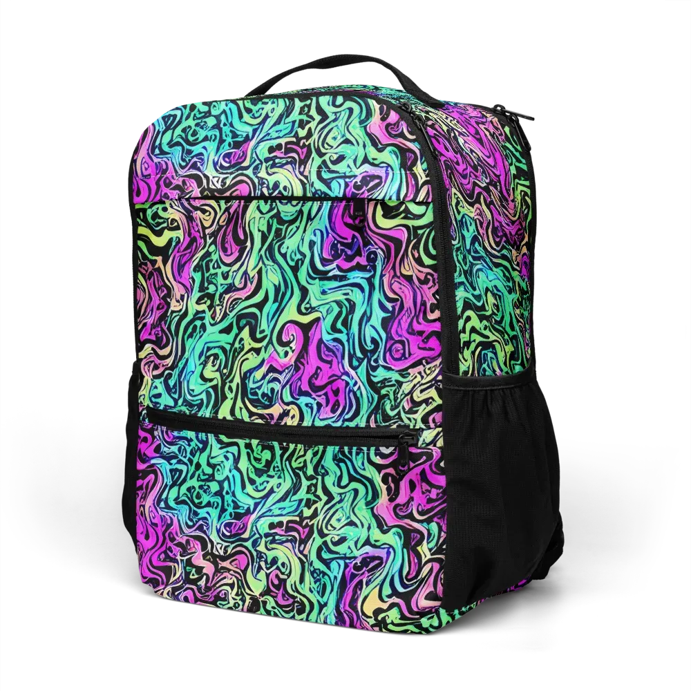 Color Shock on Utility Backpack — Left Front