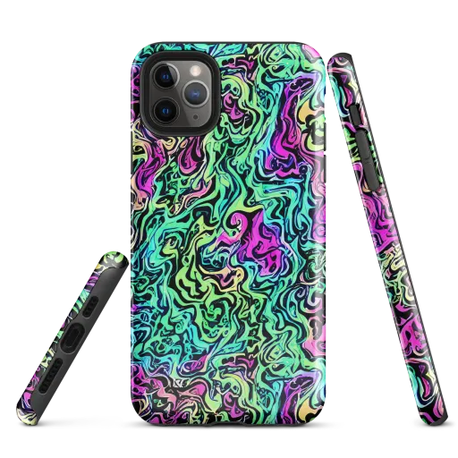 Color Shock on a Tough Case for iPhone®