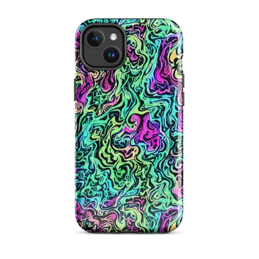 Color Shock on a MagSafe Tough Case for iPhone®