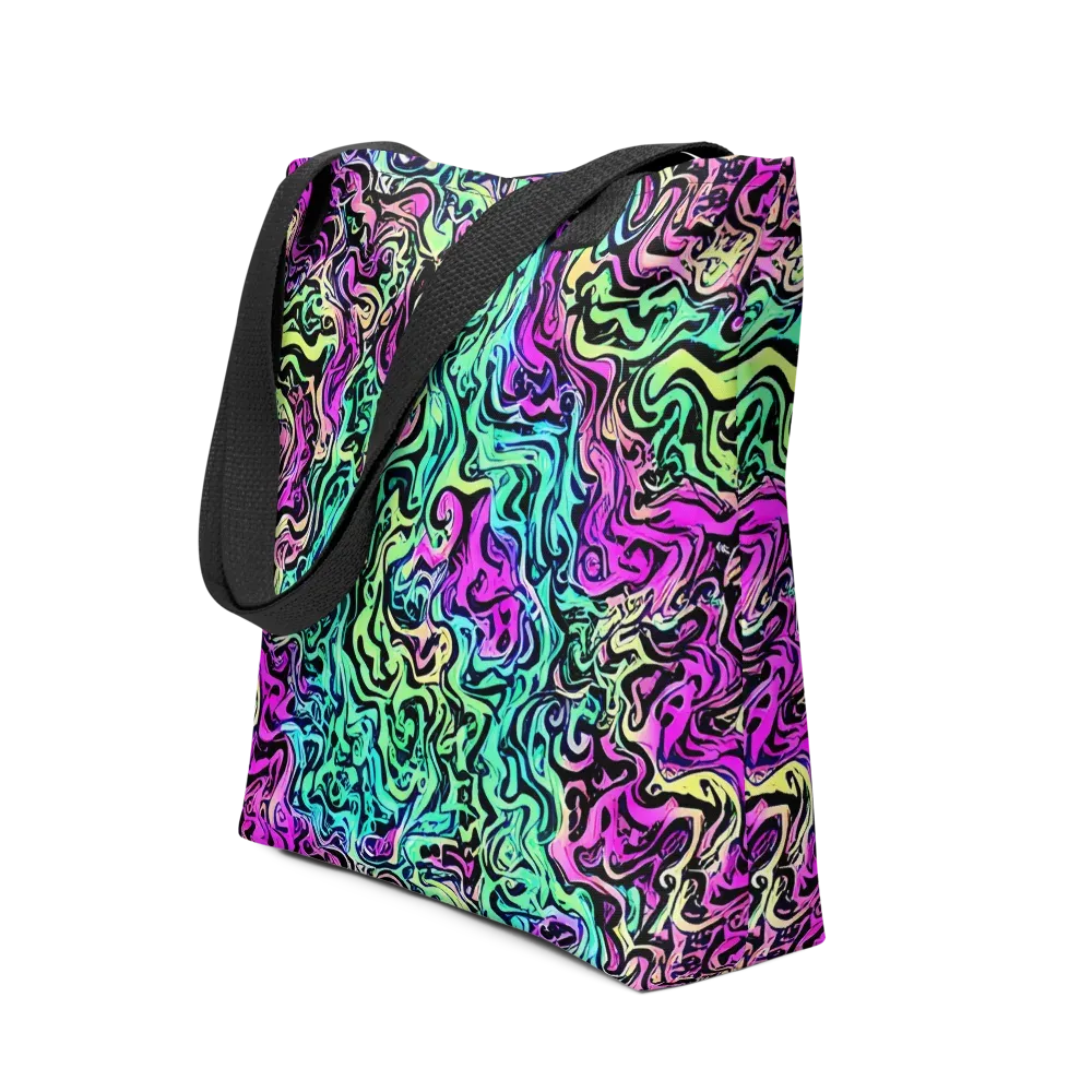 Color Shock on Tote Bag — Front