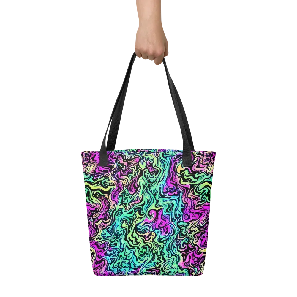 Color Shock on Tote Bag — Front