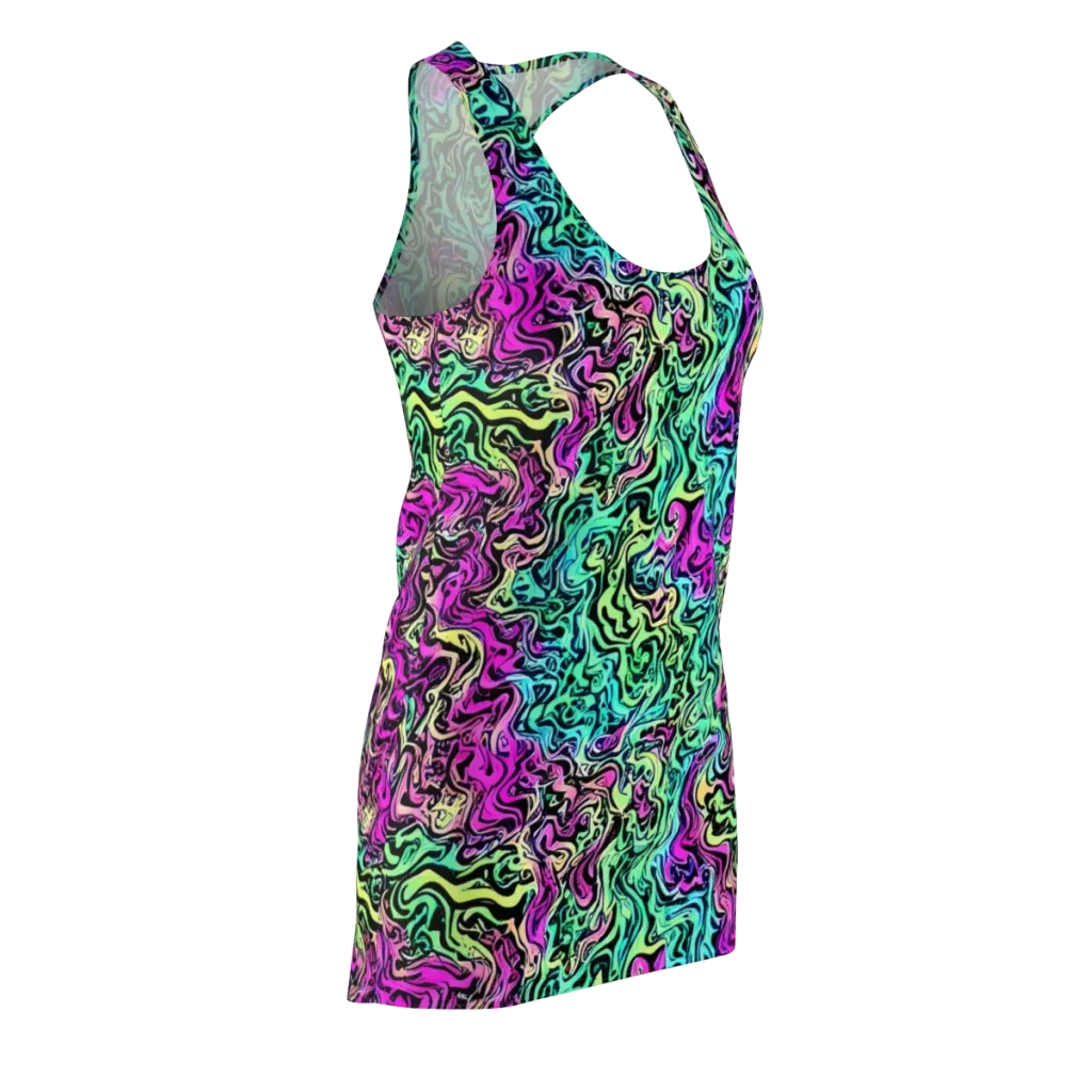 Color Shock on Racerback Dress — Front Side
