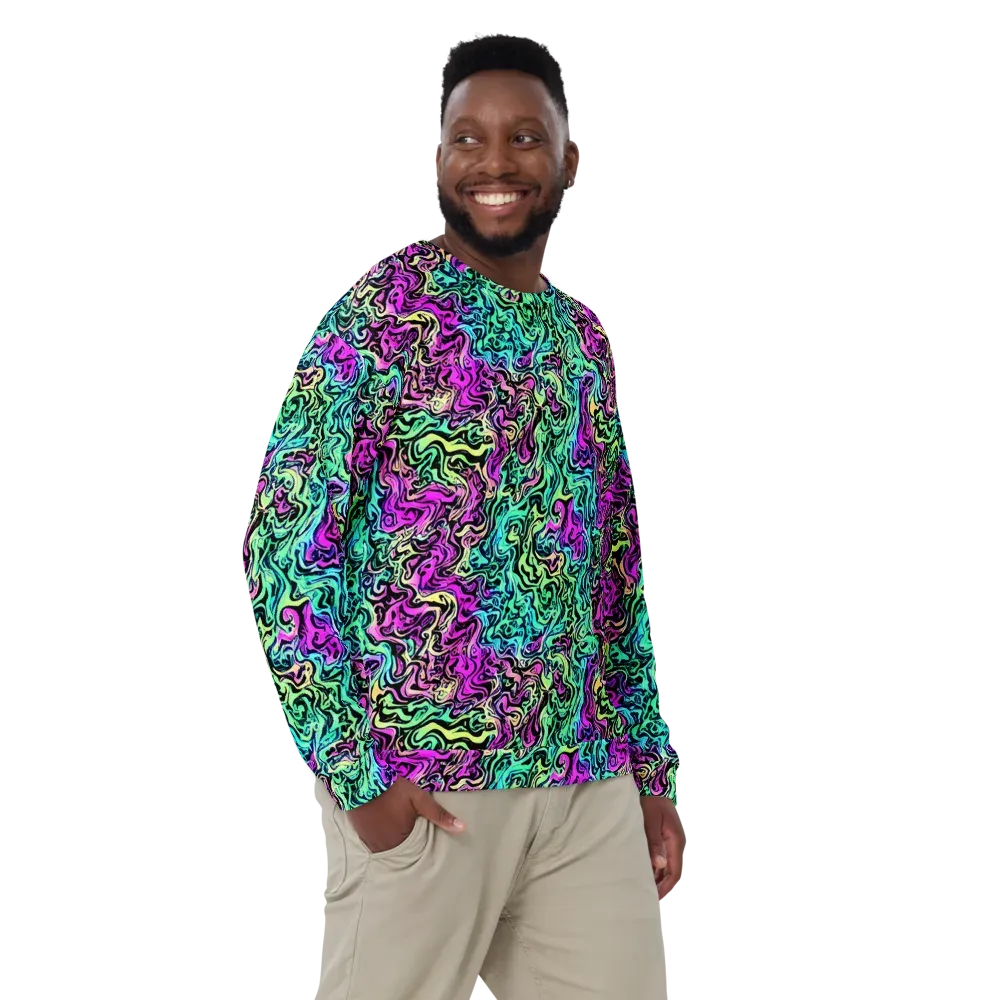 Color Shock on Sweatshirt — Front