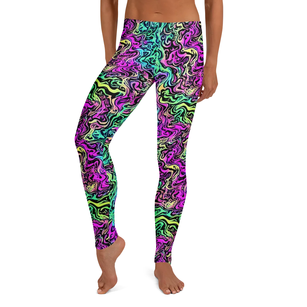 Color Shock on Leggings — Front