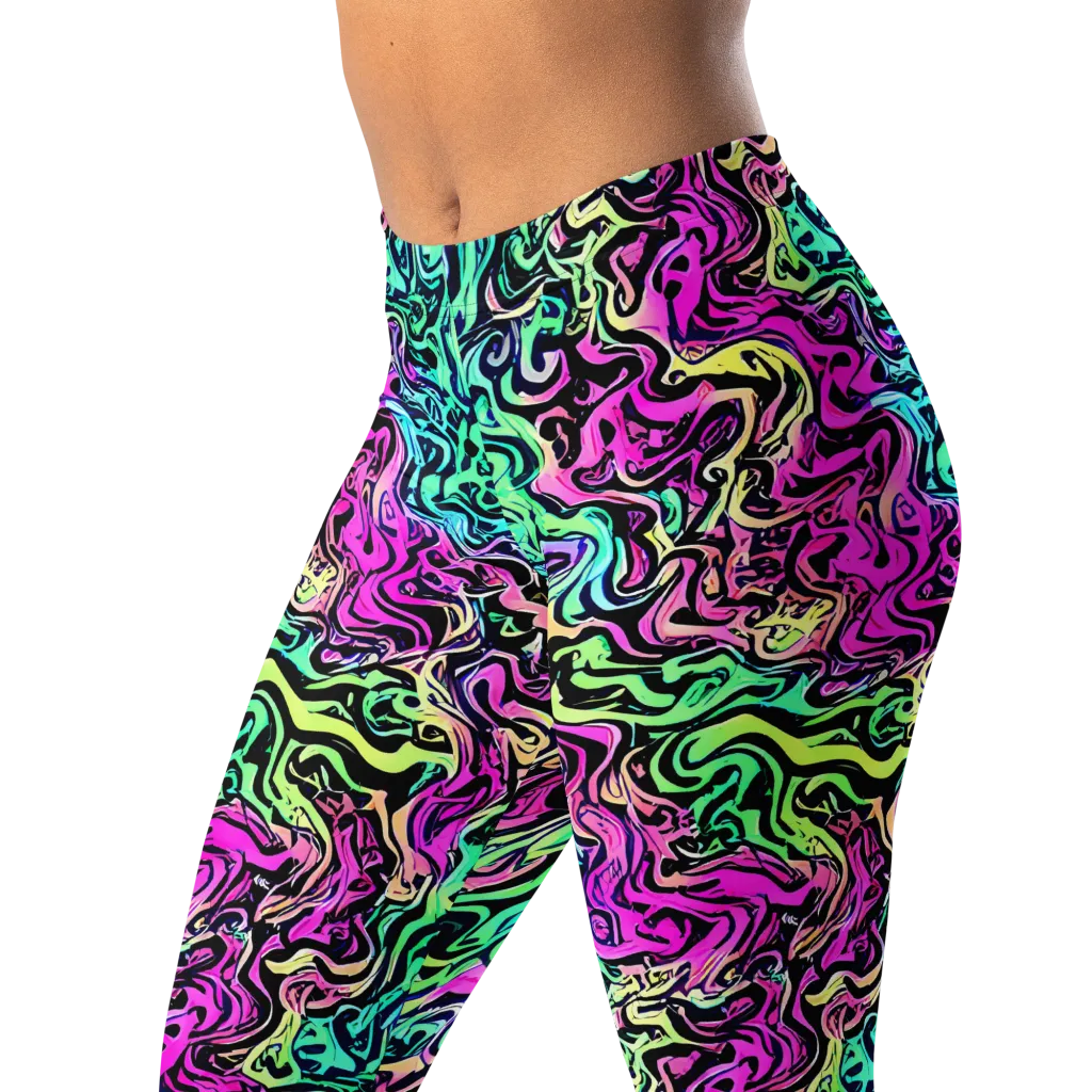Color Shock on Leggings — Left Front
