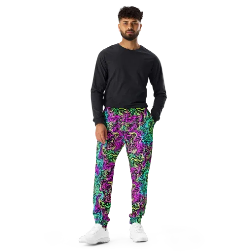 Color Shock on a Men's Joggers